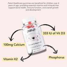 Calcium + Vitamin D3 Gummies for Kids